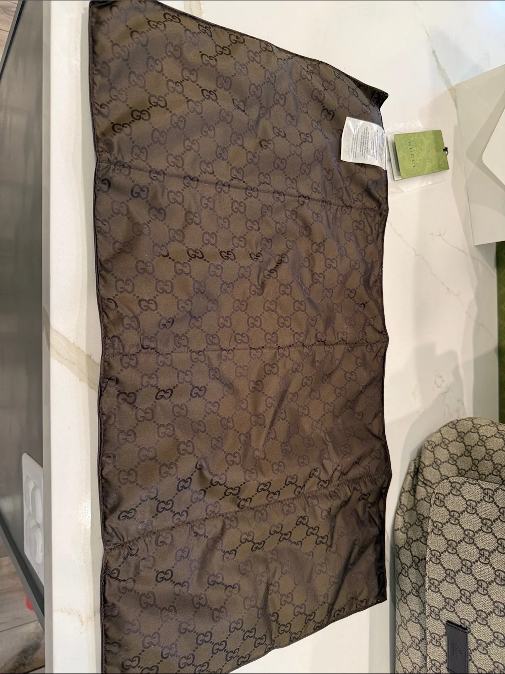 Gucci Brown GG Supreme Changing Bag